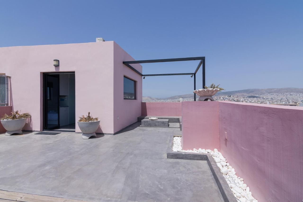 Apartment With Terrace In Пирея Екстериор снимка